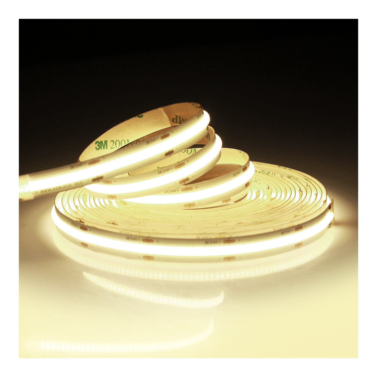 Zestaw taśmy COB 320 LED/m 4000K 5m stylowe oświetlenie