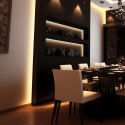 Zestaw taśmy COB 320 LED/m 6500K 5m ekskluzywne oświetlenie