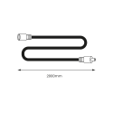 Kabel przedłużający Fokus 60W 2m wyjątkowy element aranżacji