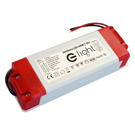Zasilacz LED 48W IP20 12V klimatyczne oświetlenie