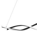 Lampa wisząca GRANT BLACK 38W LED klimatyczne oświetlenie