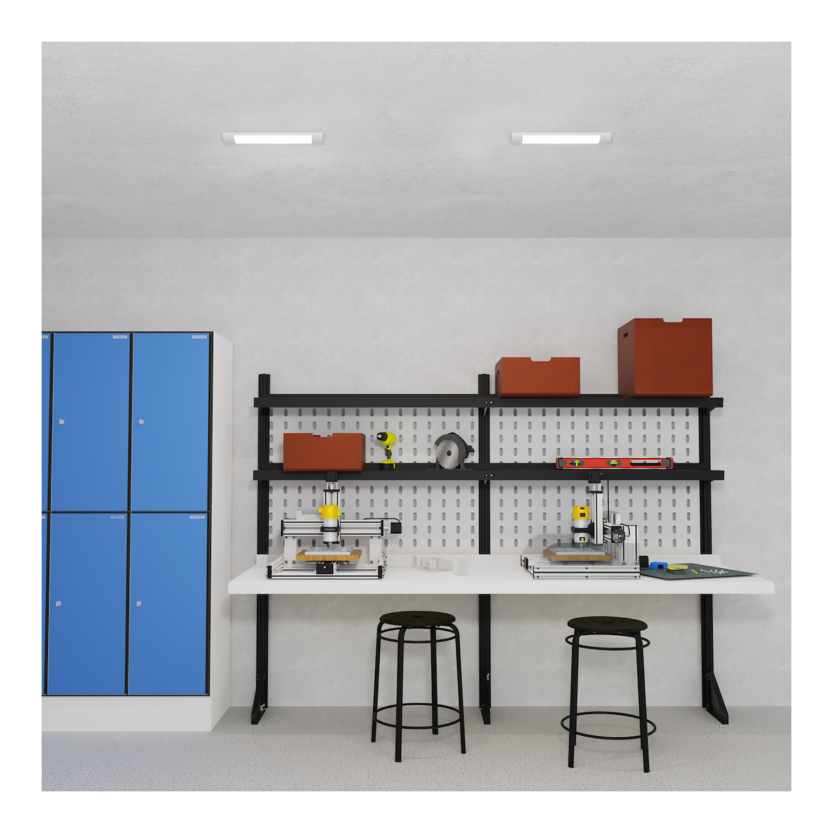 Listwa LED Batten 9W 30cm 4000K nowoczesne lampy do wnętrz