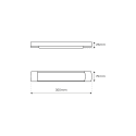 MiLagro Listwa LED Batten 9W 30cm 4000K EK9837