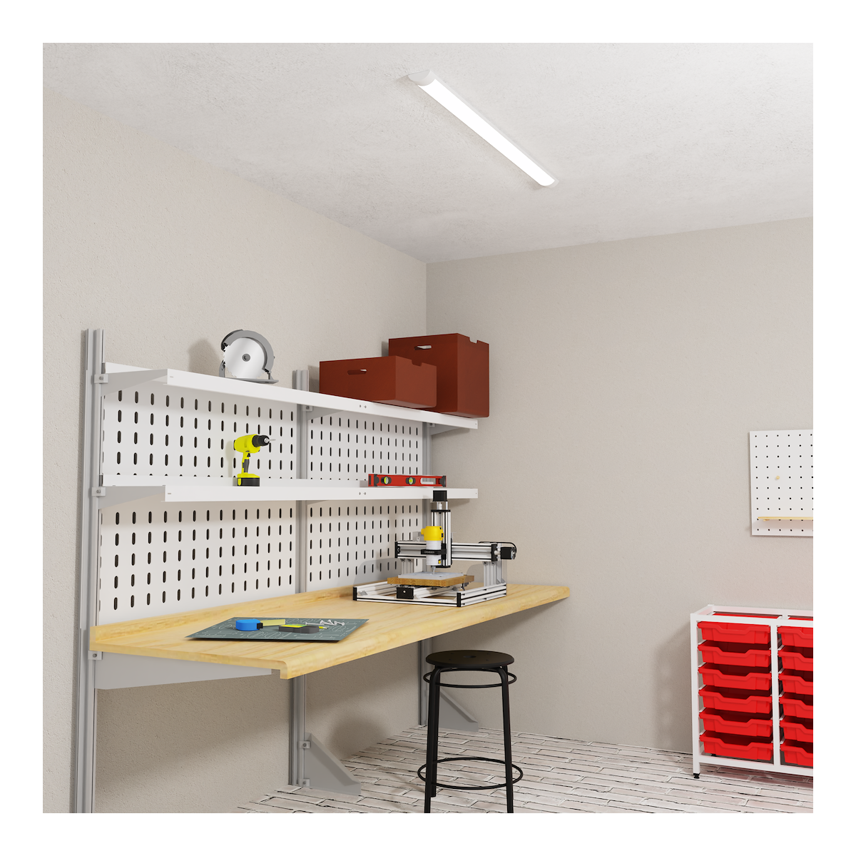 MiLagro Listwa LED Batten 36W 120cm 4000K EK9840