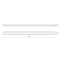 MiLagro Listwa LED Batten 36W 120cm 4000K EK9840