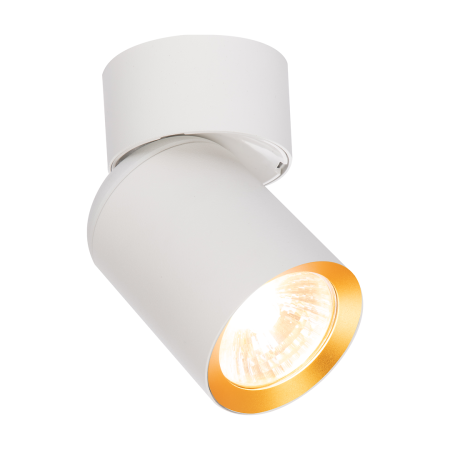 MiLagro Spot Andy 1xGU10 Biały + Złoty ML9932