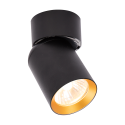 MiLagro Spot Andy 1xGU10 Czarny + Złoty ML9933