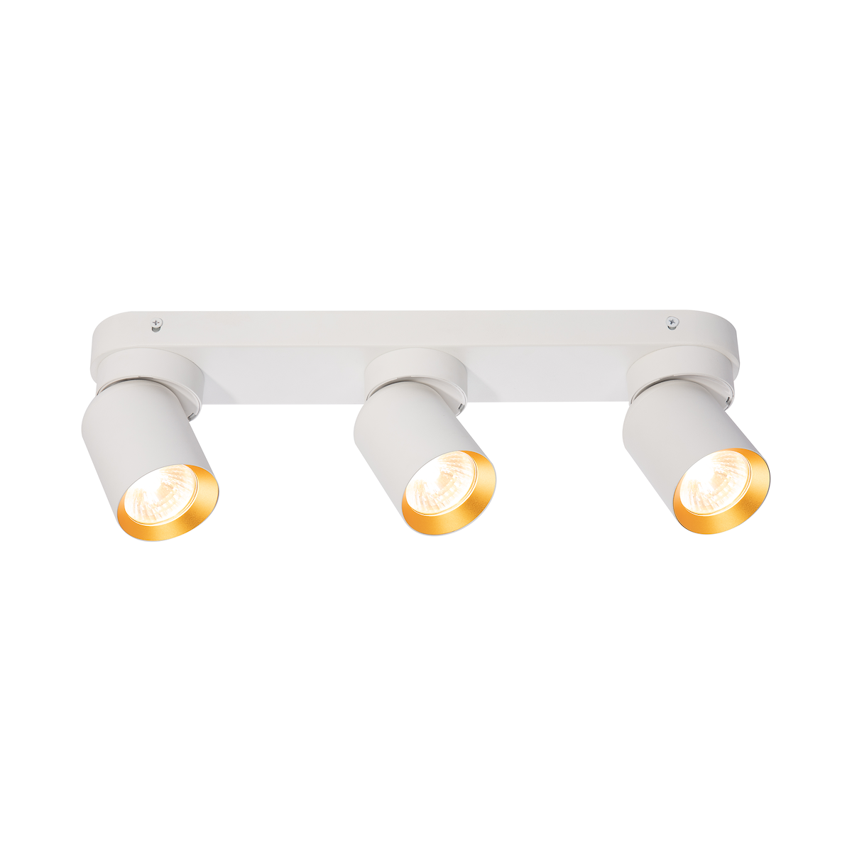Lampa Andy 3xGU10 biały złoty oryginalne źródło światła