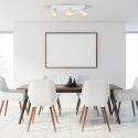 Lampa Andy 3xGU10 biały złoty oryginalne źródło światła