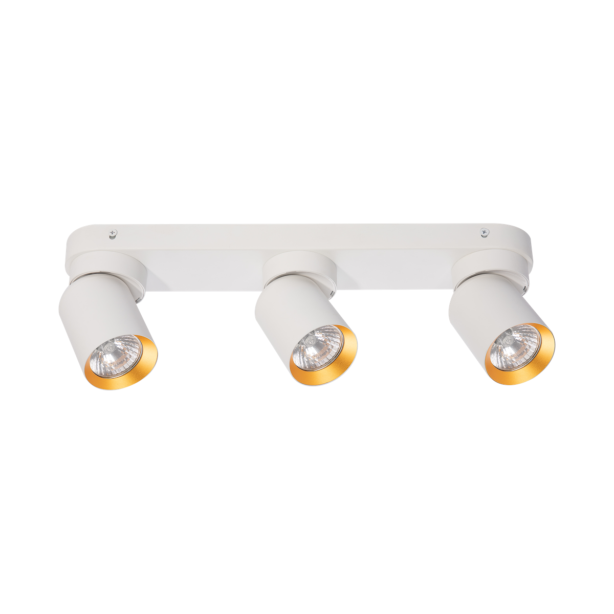 Lampa Andy 3xGU10 biały złoty oryginalne źródło światła