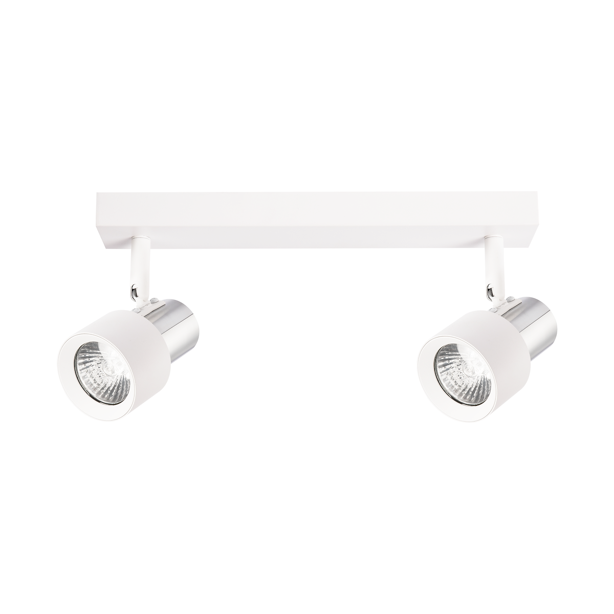 MiLagro Lampa Sufitowa Cino 2xGU10 Biały + Chrom ML9946