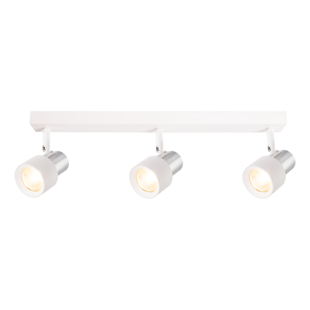 Lampa Cino 3xGU10 biały chrom ekskluzywne oświetlenie