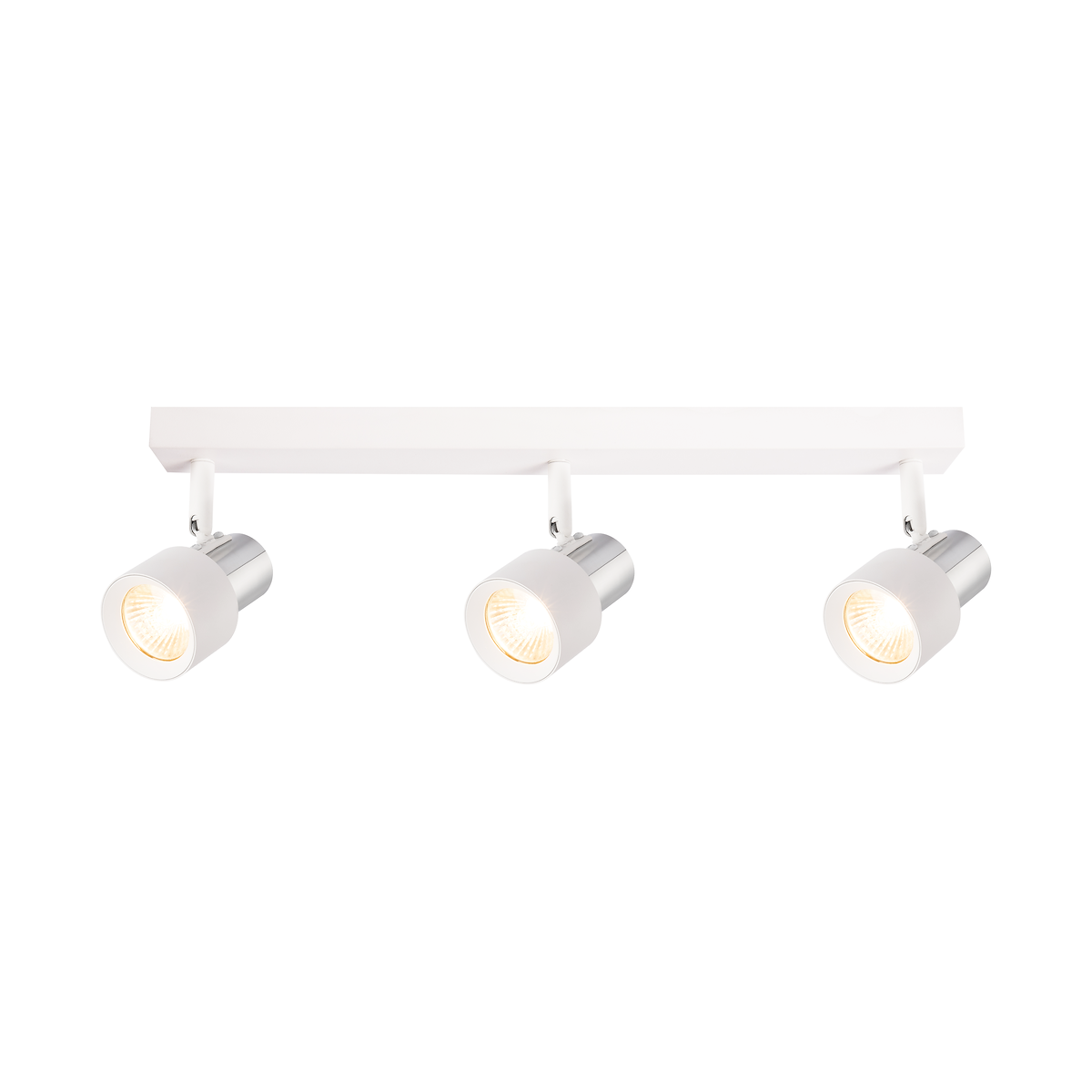 MiLagro Lampa Sufitowa Cino 3xGU10 Biały + Chrom ML9948