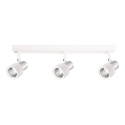MiLagro Lampa Sufitowa Cino 3xGU10 Biały + Chrom ML9948