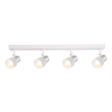 Lampa Cino 4xGU10 biały chrom efektowne oświetlenie