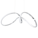 Lampa TESORO CHROME 48W LED dekoracyjne oświetlenie