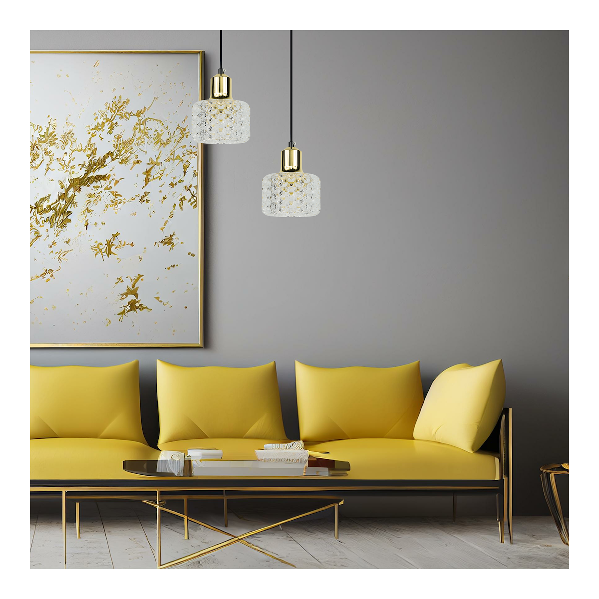 Lampa wisząca LUMI 1xG9 ekskluzywne oświetlenie