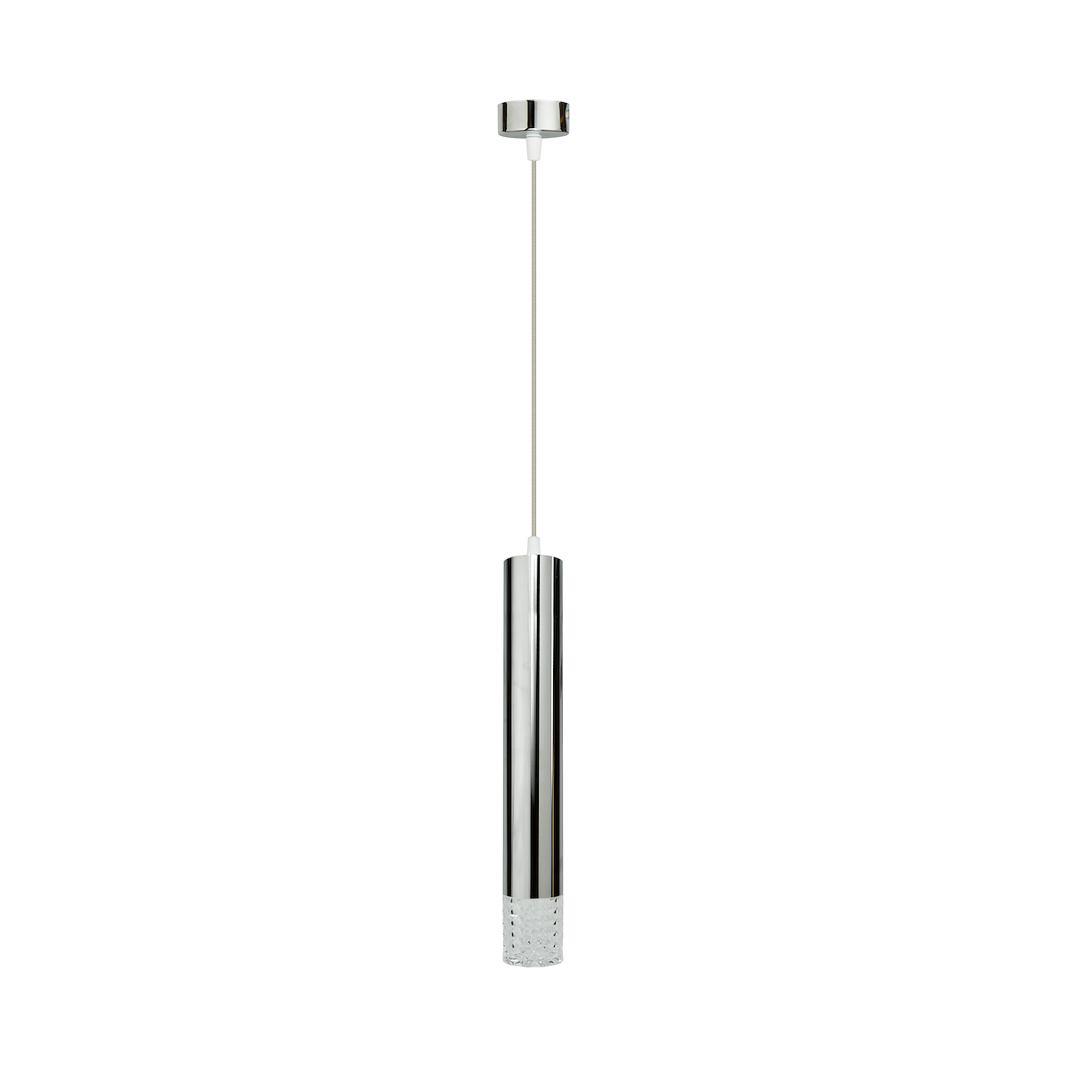 MiLagro Lampa wisząca TUBI CHROM 1xGU10 ML8875