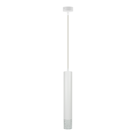 Lampa TUBI Biała 1xGU10 stylowe oświetlenie