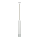 MiLagro Lampa wisząca Tubi Biały 1xGU10 ML8878