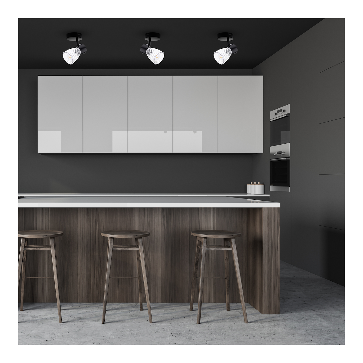 Kinkiet BEST BLACK 1xE14 premium oświetlenie