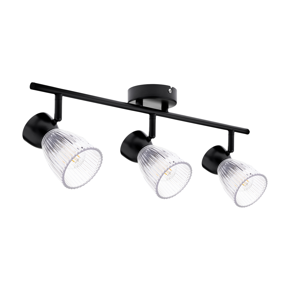 Lampa BEST BLACK 3xE14 klimatyczne oświetlenie