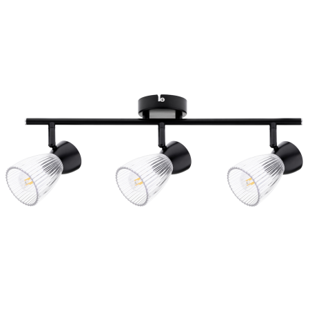 Lampa BEST BLACK 3xE14 klimatyczne oświetlenie