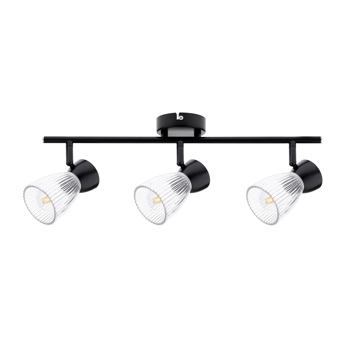 MiLagro Lampa sufitowa BEST BLACK 3xE14 ML9972