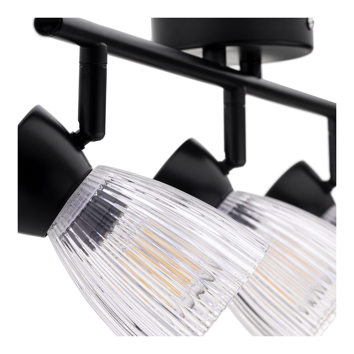 MiLagro Lampa sufitowa BEST BLACK 3xE14 ML9972