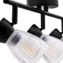 Lampa BEST BLACK 3xE14 klimatyczne oświetlenie