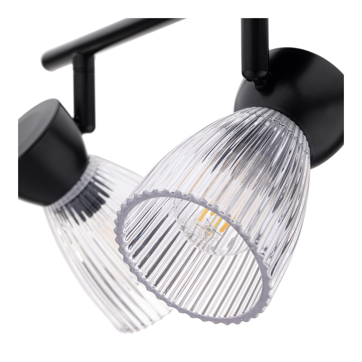 Lampa BEST BLACK 3xE14 klimatyczne oświetlenie
