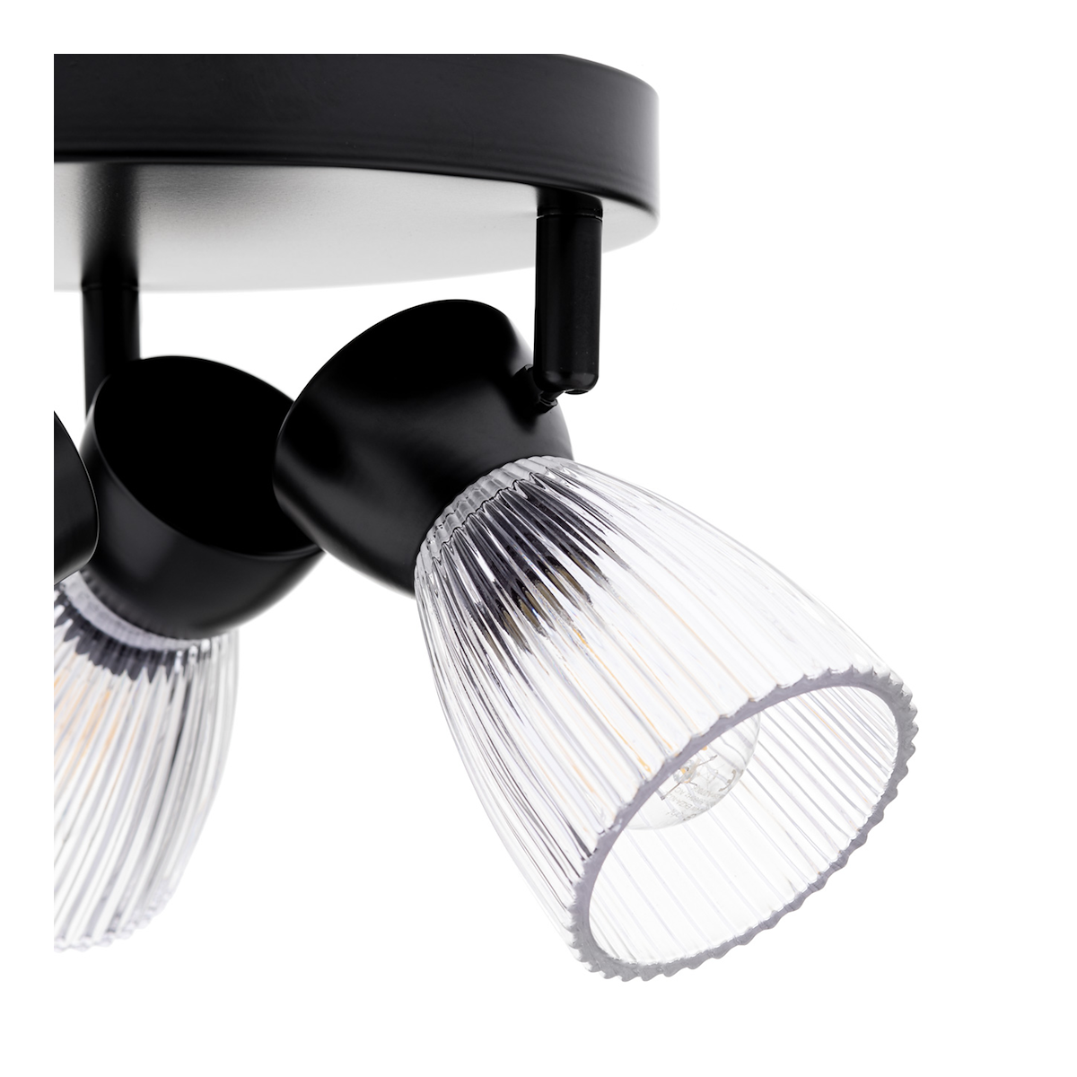 MiLagro Lampa sufitowa BEST BLACK 3xE14 (round) ML9973