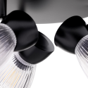 MiLagro Lampa sufitowa BEST BLACK 3xE14 (round) ML9973