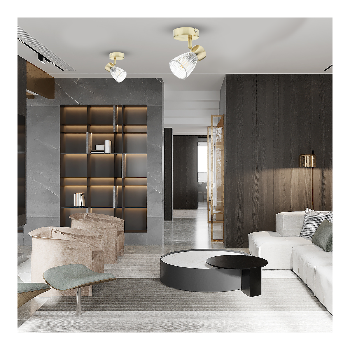 MiLagro Kinkiet BEST GOLD 1xE14 ML9974