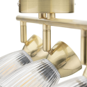 Lampa BEST GOLD 3xE14 niepowtarzalne oświetlenie wnętrza