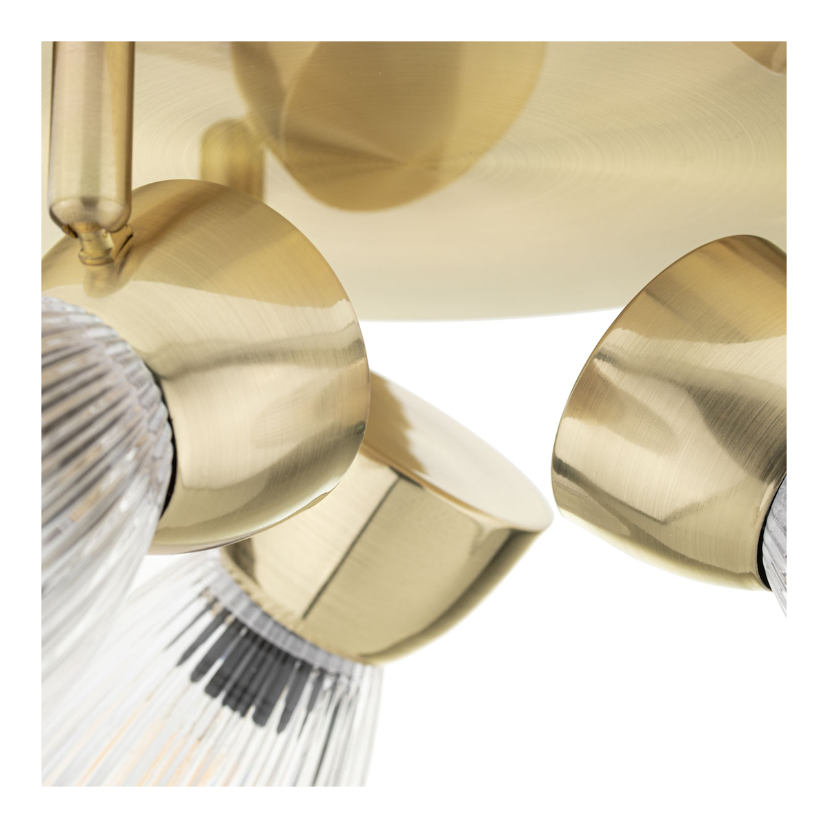 MiLagro Lampa sufitowa BEST GOLD 3xE14 (round) ML9977