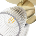 MiLagro Lampa sufitowa BEST GOLD 3xE14 (round) ML9977
