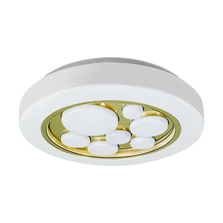 MiLagro ML8128 BUBBLES GOLD plafon LED 30W nastrojowe światło
