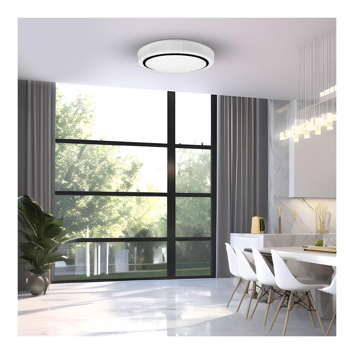 MiLagro ML8498 MIRI plafoniera LED 490 mm efektowne oświetlenie