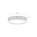 MiLagro Plafoniera MIRI 34W  O490 mm ML8498