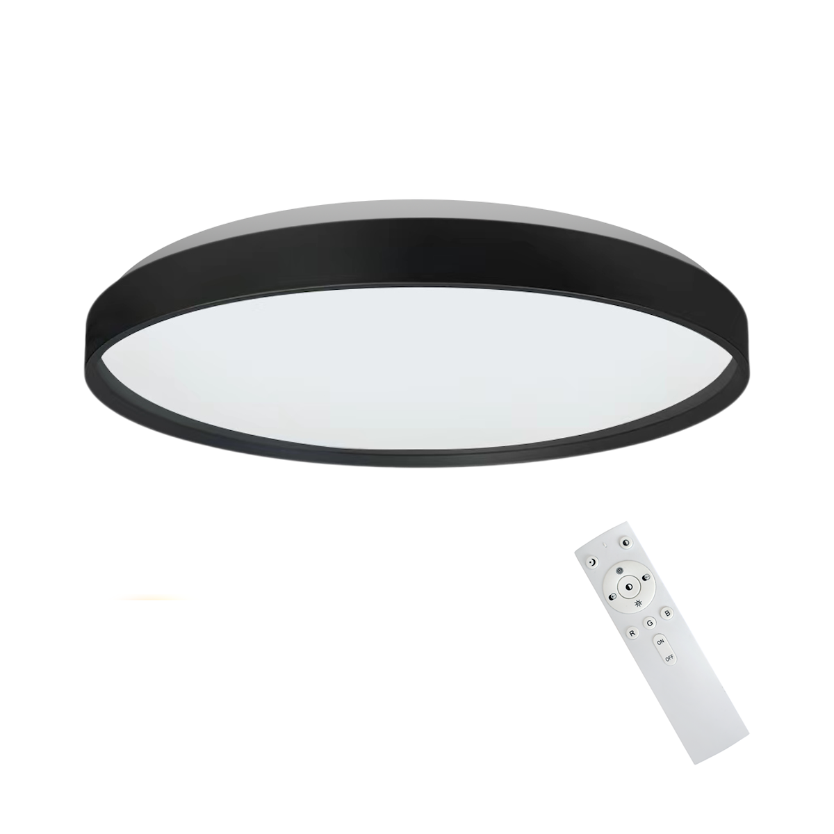 MiLagro ML9965 RINGO RGB plafon LED 36W eleganckie oświetlenie