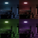MiLagro ML9965 RINGO RGB plafon LED 36W eleganckie oświetlenie