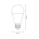 MiLagro EKZA0209 żarówka LED E27 15W 6000K efektowne oświetlenie