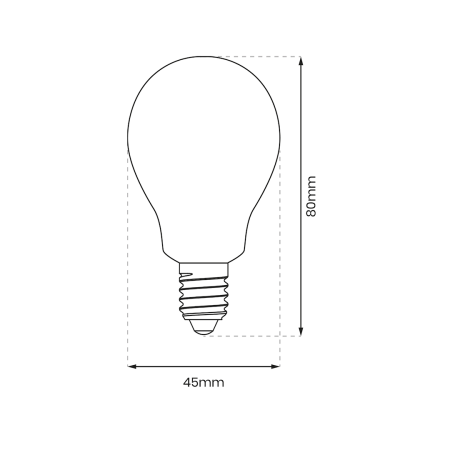 MiLagro EKZA0211 żarówka LED E14 5W 6000K nietuzinkowe oświetlenie