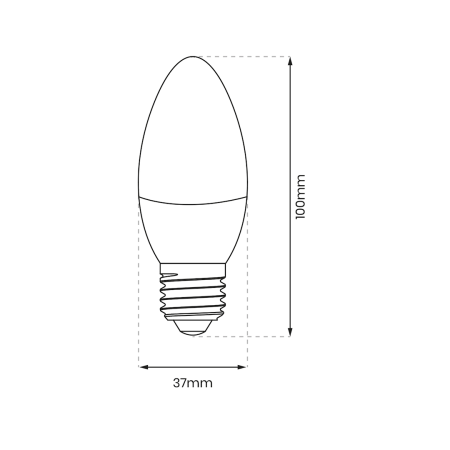 MiLagro EKZA0214 żarówka LED E27 7W 6000K oryginalne źródło światła