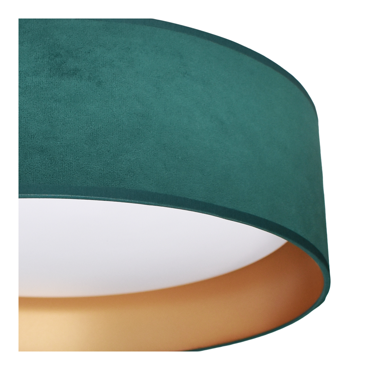 MiLagro ML7071 RONDO GREEN plafoniera LED nowoczesne lampy do wnętrz