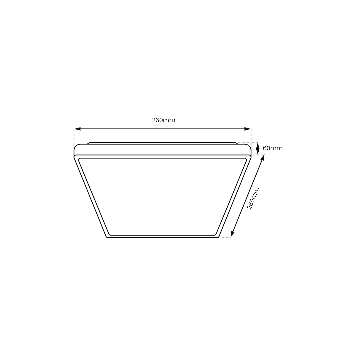 MiLagro Plafon DABAR 11W LED IP44 ML0252
