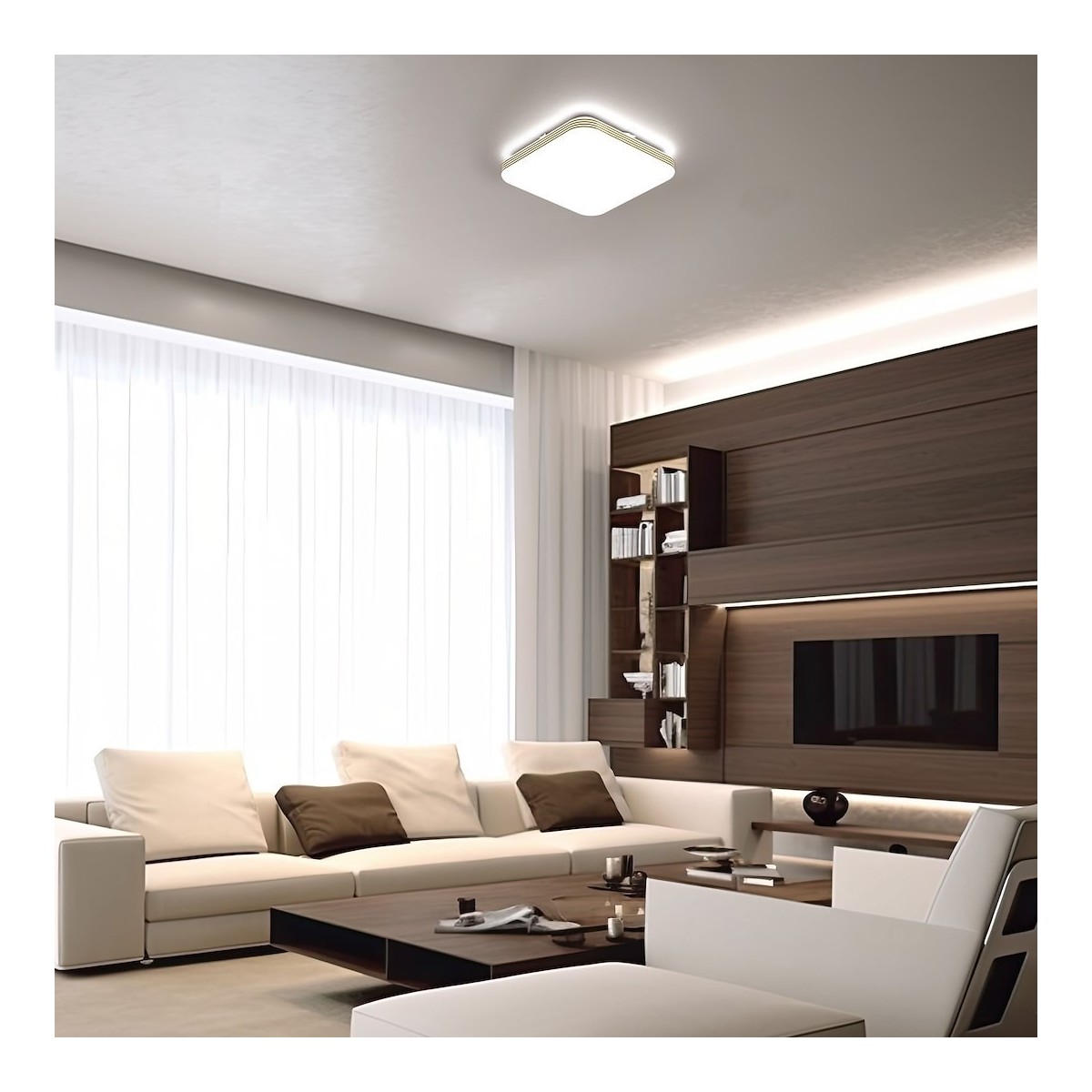 MiLagro ML0252 DABAR plafon LED IP44 11W wyjątkowy element aranżacji