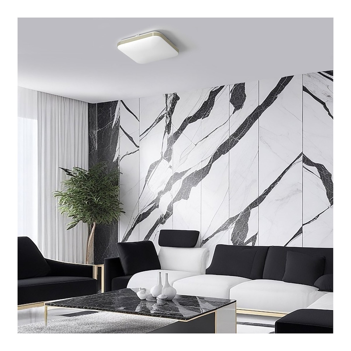 MiLagro ML0253 DABAR plafon LED 17W IP44 wyjątkowe oświetlenie