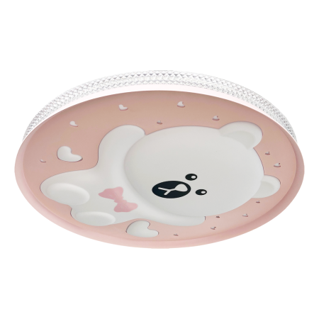 MiLagro ML0247 BEAR PINK plafoniera LED designerskie lampy LED